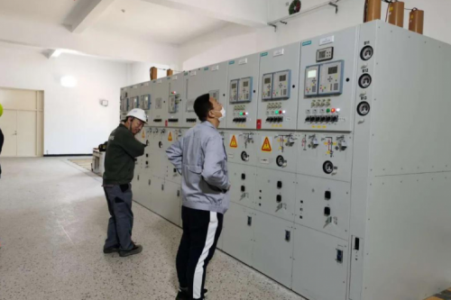 哈爾濱地鐵2號線哈北66KV變電站順利安全送電！！